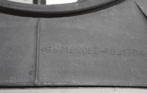 Wentylator chłodnicy z modułem Citroen Peugeot 1.1; 1.4; 1.6 3