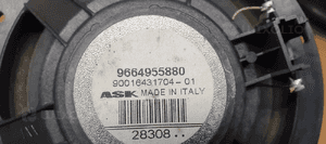 Głośnik drzwi lewy prawy przód dystans obudowa Citroen C5 III 9659749880 9664955880 7