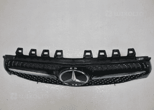 Mercedes cla W118 A118 grill atrapa diament czarny 3
