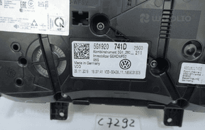 Licznik zegary vw golf vii 7 50374KM 5G1920741D 5