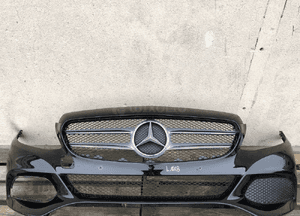 Zderzak przód przedni mercedes c klasa W205 2014- kompletny grill kratki 1