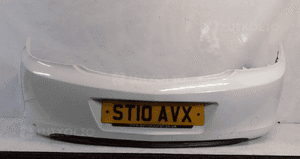 / ZDERZAK TYŁ TYLNY OPEL INSIGNIA 1 I A PDC CZUJNIKI Z40R BIAŁY 1