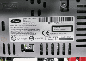 Fabryczne radio nawigacja ford mondeo MK5 v DS7T-19C107-XJ DS7T-19C107 19- 4