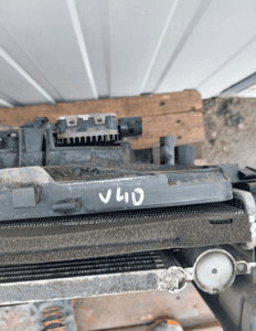 Chłodnice wentylator 31368505 moduł volvo V40 ii 2.0 D4 komplet 4