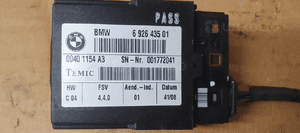 Moduł sterownik fotela kierowcy lewy przód BMW 1 E81 E87 6926435 6