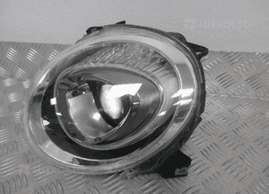 Lampa przednia przód lewa fiat 500 lift soczewka 2015-2022 3