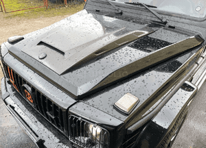 MERCEDES g 463 maska pokrywa carbon czarna 040 4