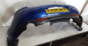 Zderzak tył tylny do mazda 6 gh 2 ii niebieski błękitny 4