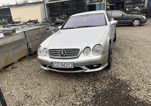 Maska Zderzak Reflektory Błotniki Wzmocnienie Belka Pas Przedni Lampy Mercedes CL500 CL600 W215 C215 Przyszowice 30