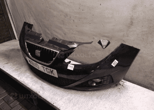 Zderzak przód przedni seat ibiza 4 iv czarny kod lakieru LC9Z 4