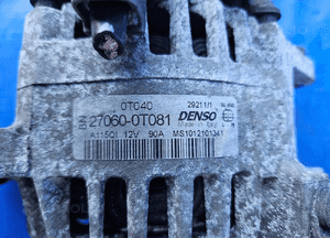 Toyota AURIS I 09-12 1.6 alternator 27060-0t081 2