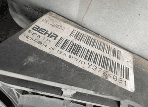MERCEDES 639 Vito Viano wiatrak wentylatory obudowa wentylator 3
