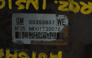 ROZRUSZNIK OPEL INSIGNIA A  AUTOMAT 10 ZĘBÓW  55353857  DOSTĘPNE 3 SZTUKI 3