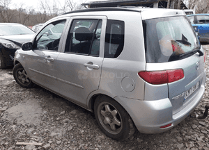 Mazda 2 dy 02-07 klapa tylna z szyba  w kolor 22V pas zderzak błotnik belka Szyba drzwi tył 7