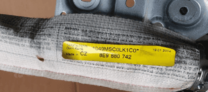 Kurtyna Airbag poduszka prawa Audi A4 B6 Kombi 8E9880742 5