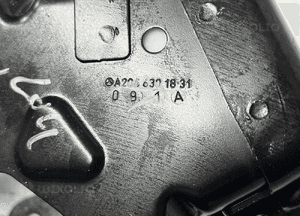 Mercedes W204 pas bezpieczeństwa prawy tył A2046301831 7