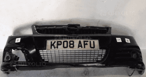 Zderzak przód przedni opel vectra c lift fl halogeny Z20R czarny 1