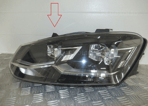 Lampa przednia przód lewa vw polo 5 v lift led 6C1 6C1941035 2014-2017 3