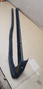 Listwa zgarniająca uszczelka prawy tył Mercedes CLK W209 A2096700438 4