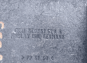 Podłoga 8E9861529A Wykładzina Dywan Bagażnika Maritim Niebieski Audi A4 B6 B7 Kombi Avant 13