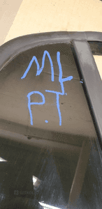 Szyba prawy tył tylna prawa Mercedes ML W163 A1637350409 7