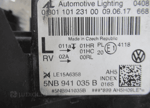 Lampa przód przednia prawa lewa vw tiguan ii full led 2015- 18