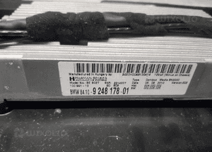 Mini R56 bmw E70 E71 sterownik wzmacniacz radia combox 9248178 2