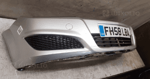 Zderzak przód przedni opel astra h 3 iii Z157 srebrny lift fl 4