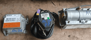 Konsola poduszki pasy AIRBAG sensor zestaw naprawczy Audi A4 B6 6