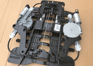 Sterowanie fotela oparcia mechanizm lędzwiowy lewy prawy przód Porsche Macan 7P0881879A 5