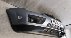 Zderzak przód przedni ford focus MK.2 2 ii Z3 błękitny halogeny 4