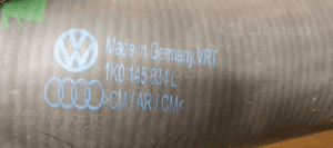 Przewód wąż rura intercoolera VW Golf V Plus 1.9 TDI 1K0145834L 6