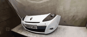 Zderzak przód przedni renault clio 3 iii lift fl OV369 biały halogeny 3