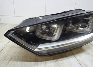 Lampa lewa przód vw golf sportsvan xenon 517941033B 2