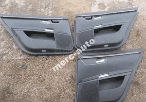 MERCEDES s 221 boczek tył tylny tapicerka drzwi skóra skórzana