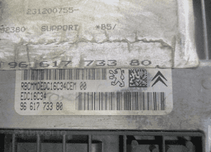 STEROWNIK SILNIKA CITROEN C4 1.6 HDI 9661773380 2