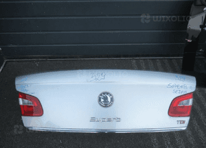 Szyba klapa bagażnika tylna tył skoda superb ii 2 sedan 9156 2008-2013 7