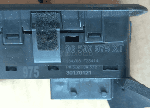 Citroen C5 III X7  panel sterowania szyb 96660257XT 96599975XT 96660258XT 96659465ZD 6