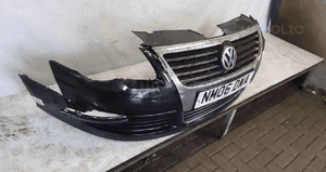 ^ ZDERZAK PRZÓD RPZEDNI DO VW VOLKSWAGEN PASSAT B6  LC9Z CZARNY 4