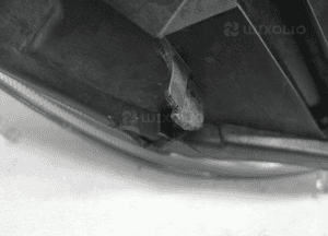 Ford fiesta MK8 soczewka lampa przednia lewa 6