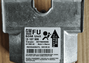 Opel Astra H Zafira B sensor sterownik airbag  13246046QX   13137906 FU 13251080EC 1
