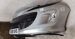 Zderzak przód przedni do peugeot 308 halogeny ezrc srebrny 2