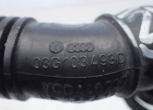 Rura dolot powietrza 03G103493D vw audi 1.9 tdi radom 3