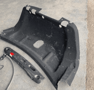 MERCEDES C 204 l klapa tylna sedan zamek listwa wyciszenie 6