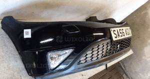 Zderzak przód przedni do honda civic viii 8 ufo B92P czarny spryskiwacze lamp xenon halogeny 3