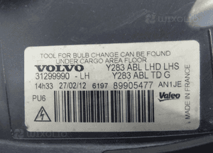 Lampa lewa przód volvo S60 10-13 xenon 31299990 10