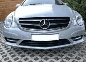 MERCEDES R 251 blotnik maska zderzak AMG xenon lampa pas belka wzmocnienie grill atrapa 2