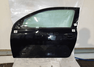 Drzwi przód przednie lewe volkswagen vw golf vi 6 3D 3 drzwi hb LC9X czarny 1