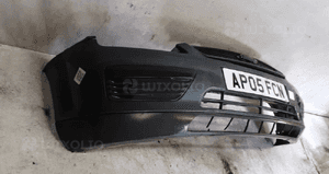 * ZDERZAK PRZÓD PRZEDNI FORD FOCUS MK.2 2 II H4 SZARY GRAFIT HALOGENY 4