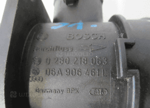 Przepływomierz powietrza vw audi 06A906461L 06A906461G 6